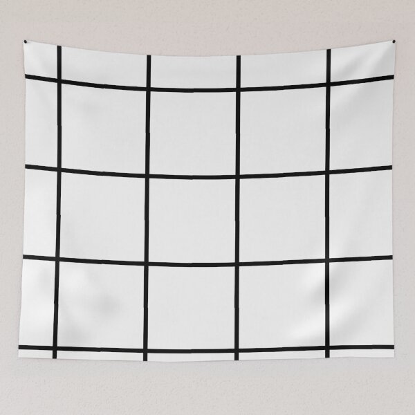 Item preview, Black and White Grid designed and sold by Kiwis-Colors.
