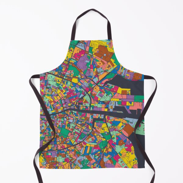 Item preview, Dublin Map - Mosaic - 2021 Colors designed and sold by HomeCities.