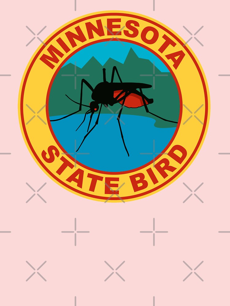 Funny Minnesota Mosquito State Bird Shirt - NVDTeeshirt