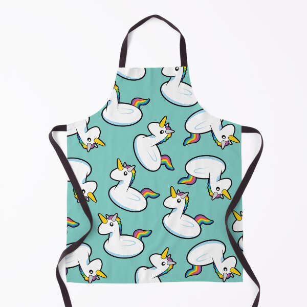 Item preview, Unicorn Pool Float Green Pattern designed and sold by keeleypost.