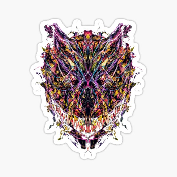 Cheshire Demon (Augmented Reality) w/Artivive App Sticker