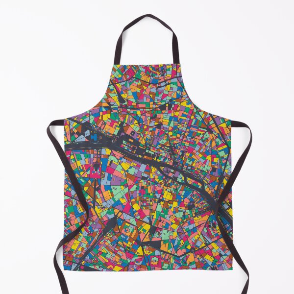 Item preview, Paris Map - Mosaic - 2021 Colors designed and sold by HomeCities.