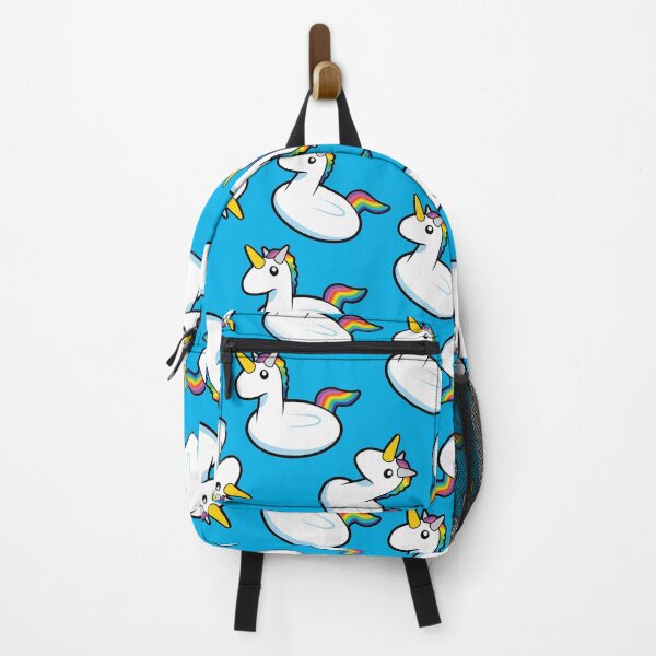Item preview, Unicorn Pool Float Blue Pattern designed and sold by keeleypost.