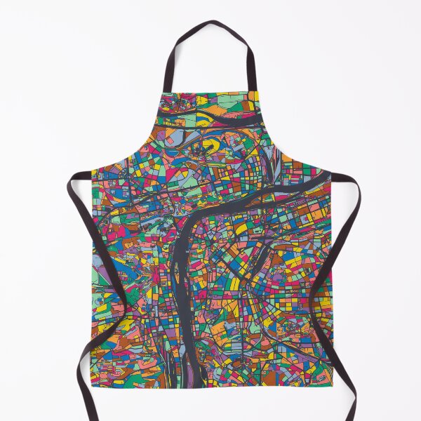 Item preview, Prague Map - Mosaic - 2021 Colors designed and sold by HomeCities.