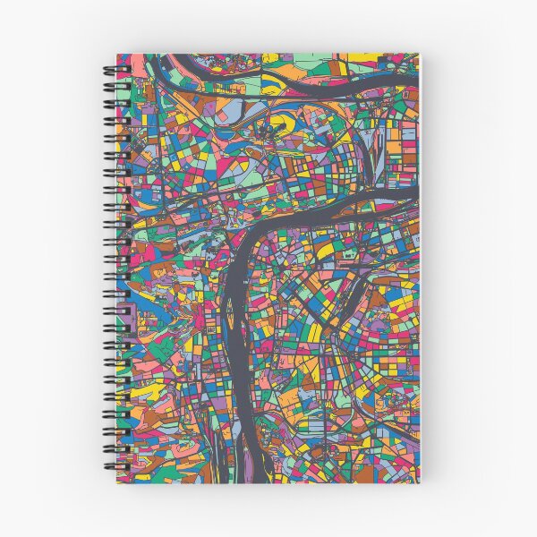 Item preview, Prague Map - Mosaic - 2021 Colors designed and sold by HomeCities.