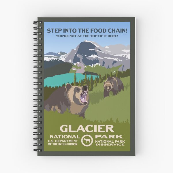 Item preview, Step Into the Food Chain - Glacier National Park designed and sold by mp2262.