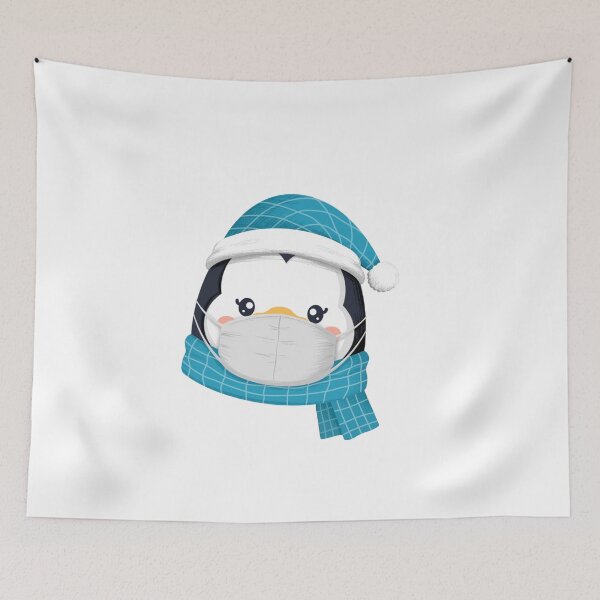 Item preview, Don't Panic Masked Penguin designed and sold by Rickann.
