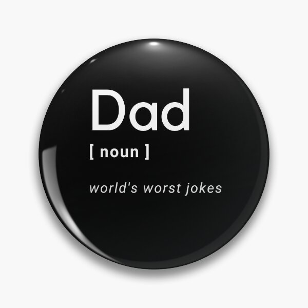 Item preview, Dad noun World's Worst Jokes  designed and sold by SurbDesigns.