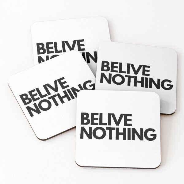 Item preview, BELIVE NOTHING | Smart Successful Stoner | We Are The Universe designed and sold by AlfaEcho.