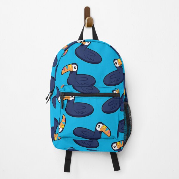 Item preview, Toucan Pool Float Blue Pattern designed and sold by keeleypost.