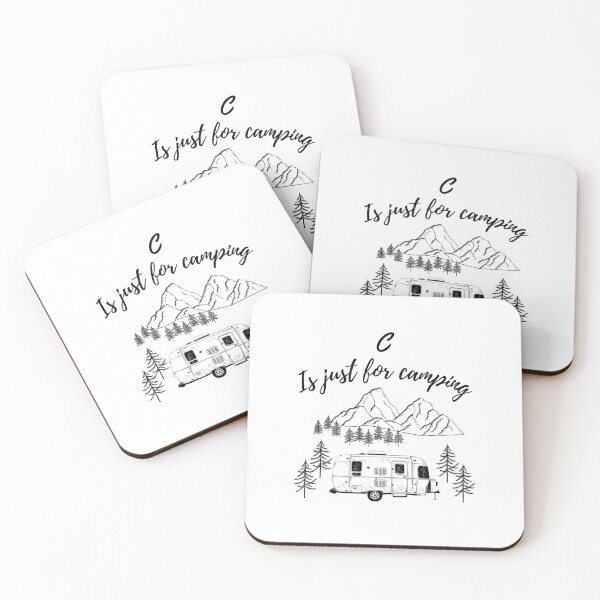 Item preview, C is just for camping, Rv Camping design, Camping design designed and sold by kmario.