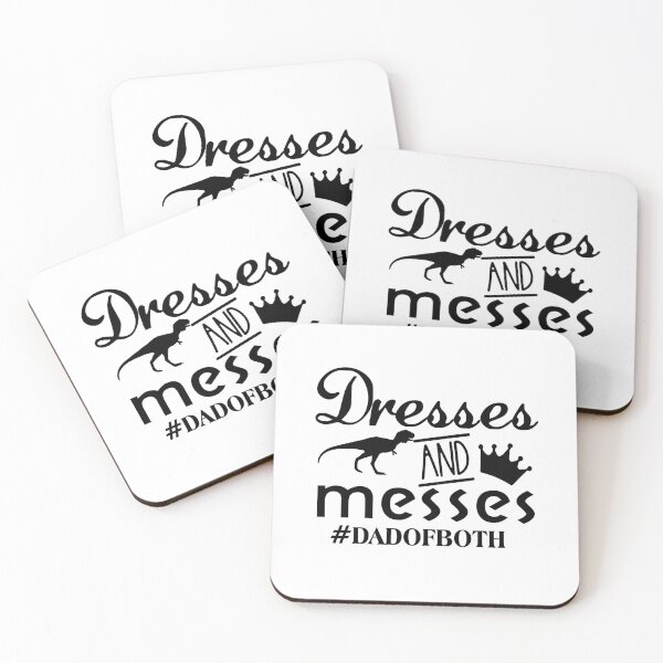 Item preview, Dresses and Messes Dad of Both - Father's day Gift designed and sold by Desandu.
