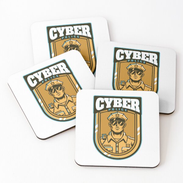 Item preview, CyberSecurity Police Man Security Against Hackers designed and sold by Youssefartist98.