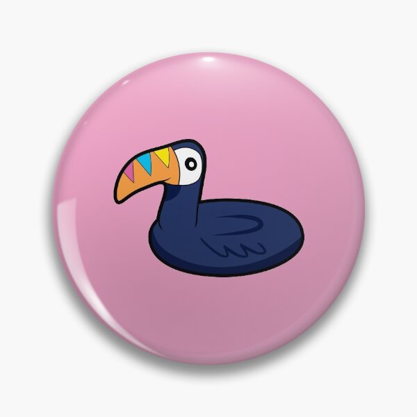 Item preview, Toucan Pool Float Pink Pattern designed and sold by keeleypost.