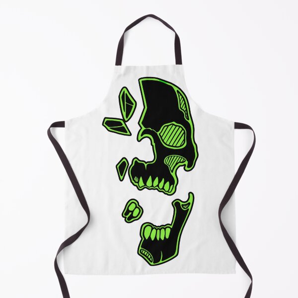 Item preview, Toxic Green Skull designed and sold by RoyalPantiez.