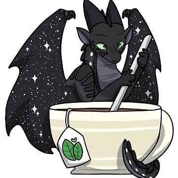 Artwork thumbnail, Starflight with Tea by BlessedBlossom