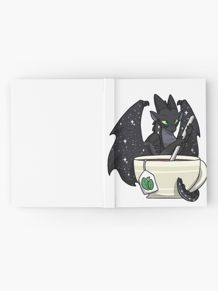 Thumbnail 2 of 3, Hardcover Journal, Starflight with Tea designed and sold by BlessedBlossom.
