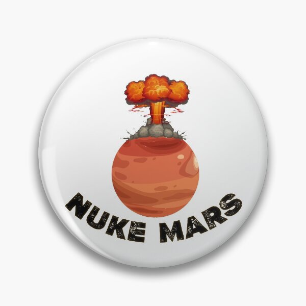 Item preview, Nuke Mars Classic T-Shirt designed and sold by Amindo.