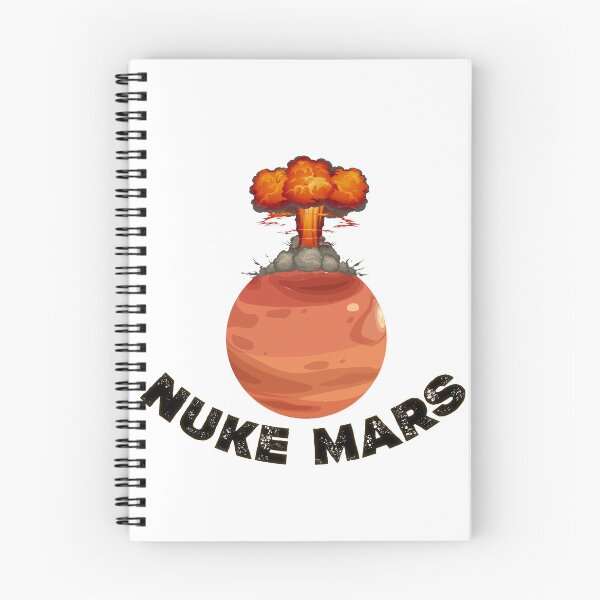 Artikelvorschau, Nuke Mars Classic T-Shirt entworfen und verkauft von Amindo.