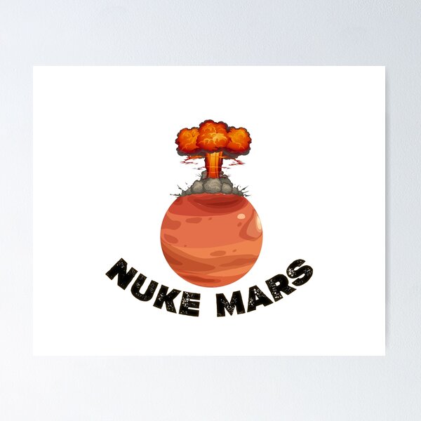 Artikel-Vorschau von Nuke Mars Classic T-Shirt, designt und verkauft von Amindo.