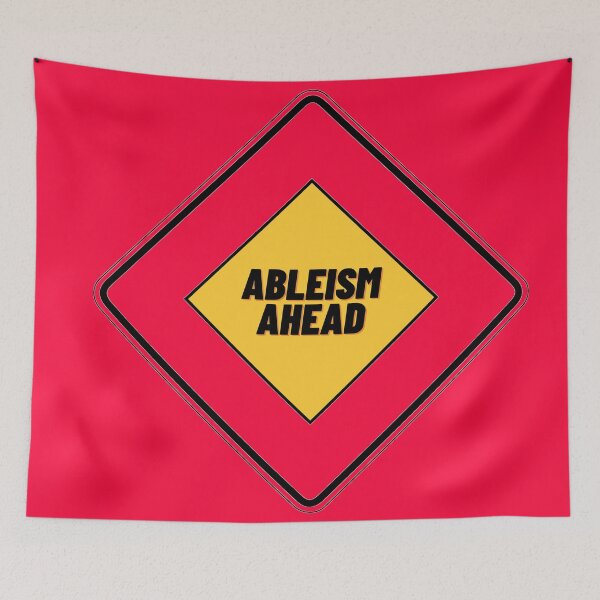 Item preview, Ableism Ahead designed and sold by headtrackerart.