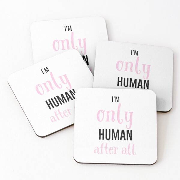 Item preview, I'm only human after all T-shirt design designed and sold by Sketchler.