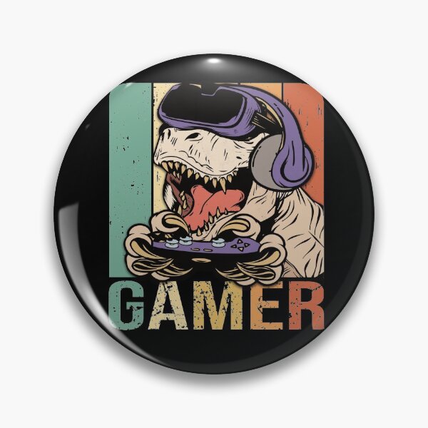 Item preview, Gaming Tyrannosaurus Rex Dino aggro Gamer Video Glasses designed and sold by brunsch-print.