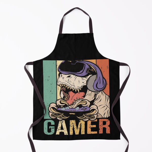 Item preview, Gaming Tyrannosaurus Rex Dino aggro Gamer Video Glasses designed and sold by brunsch-print.