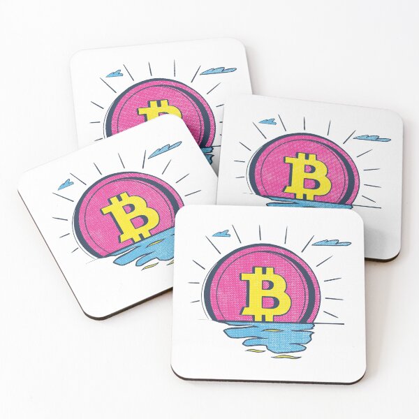 Item preview, Bitcoin Sunset Retro designed and sold by infleims.