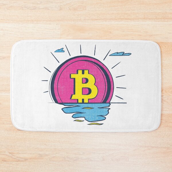 Item preview, Bitcoin Sunset Retro designed and sold by infleims.