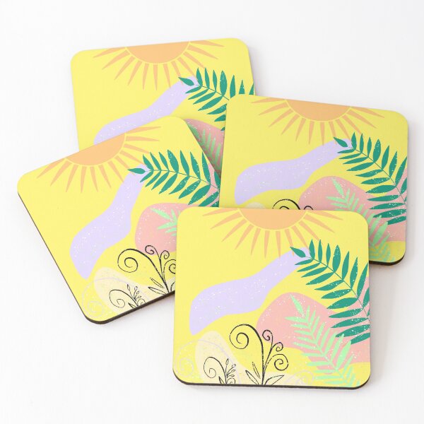Item preview, Hello Sunshine Scene - Tropical Jungle  designed and sold by Shalini Bisht.