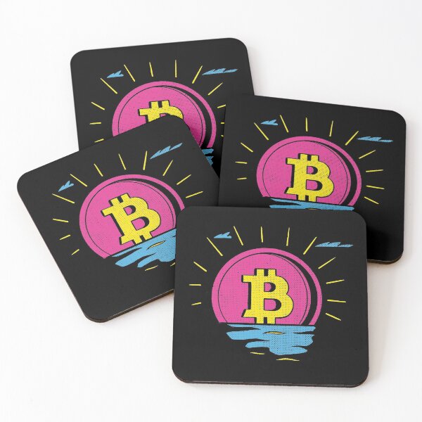 Item preview, Bitcoin Sunset Retro designed and sold by infleims.