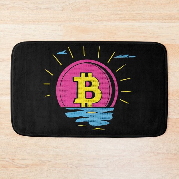 Item preview, Bitcoin Sunset Retro designed and sold by infleims.