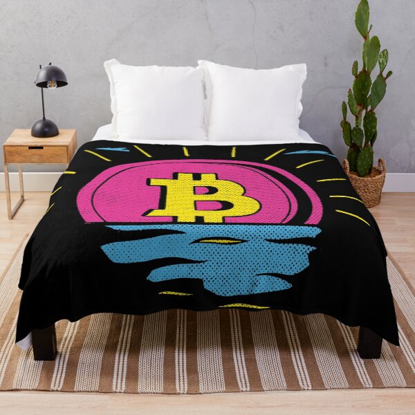 Item preview, Bitcoin Sunset Retro designed and sold by infleims.