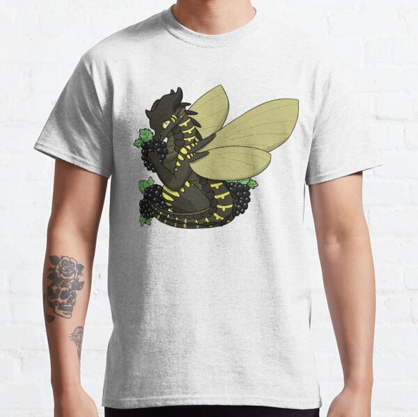 Bumblebee with Blackberries Classic T-Shirt