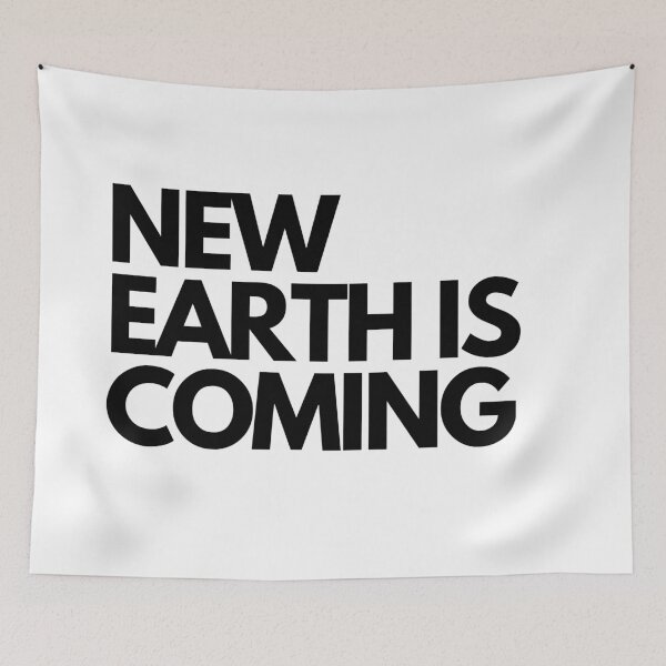 Item preview, NEW EARTH IS COMING | Smart Successful Stoner | We Are The Universe designed and sold by AlfaEcho.