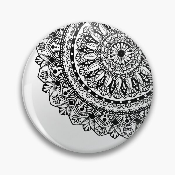 Item preview, Black and white Mandala designed and sold by Munazza Patel.