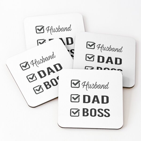 Item preview, Husband Dad Boss - Father's day Gift designed and sold by Desandu.