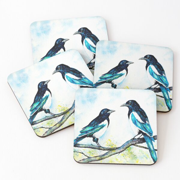 Item preview, MAGPIES - TWO FOR JOY designed and sold by carriemckenzie.