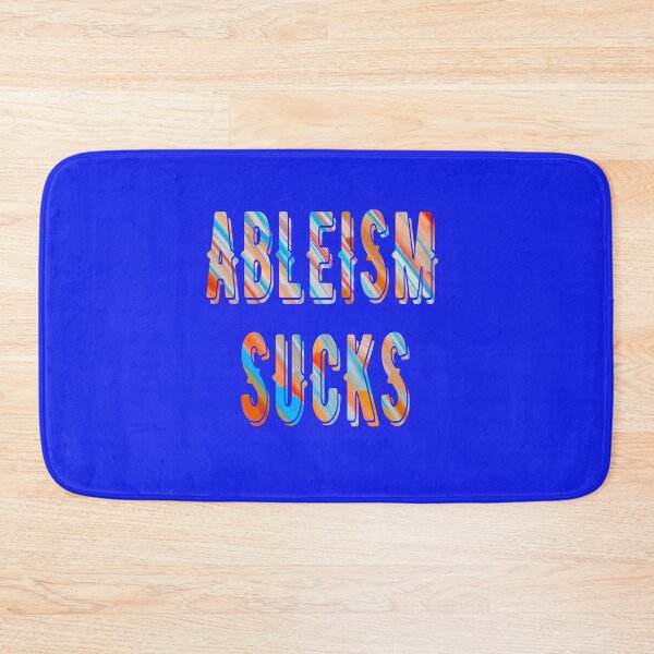 Item preview, Ableism Sucks Painted Letters 1 designed and sold by headtrackerart.
