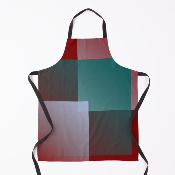 Item preview, teal gray burgundy squares designed and sold by feiermar.