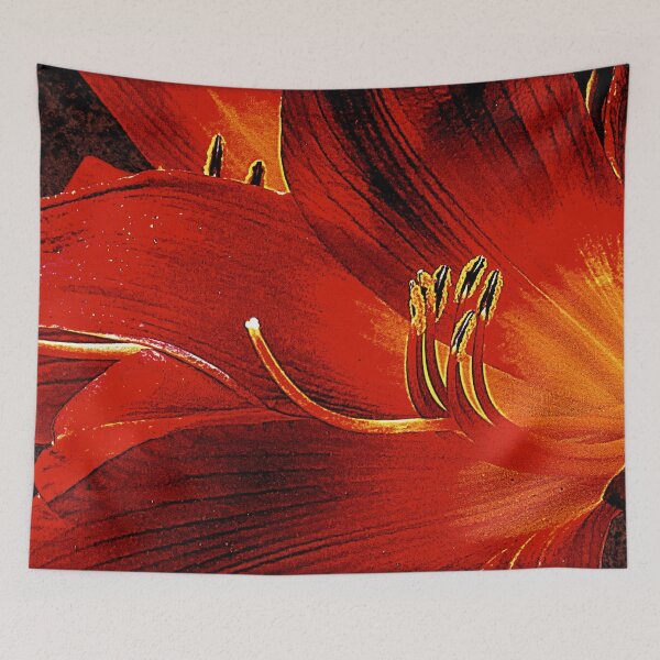 Item preview, Blood-red Flowers designed and sold by Jean Gregory Evans.