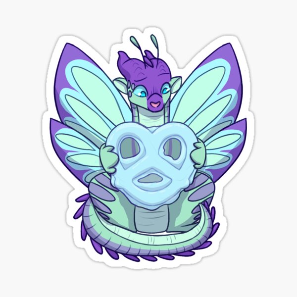 Blue with Pretzel Sticker