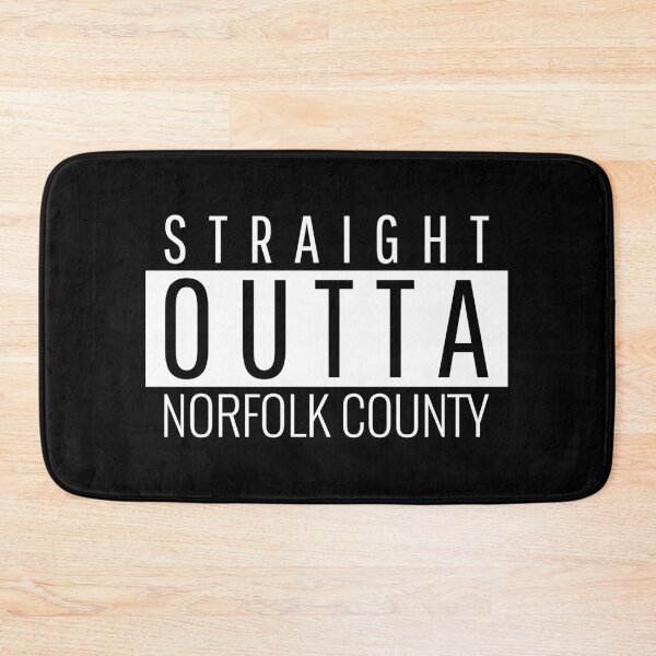 Item preview, Straight Outta Norfolk County  designed and sold by Teelogic.