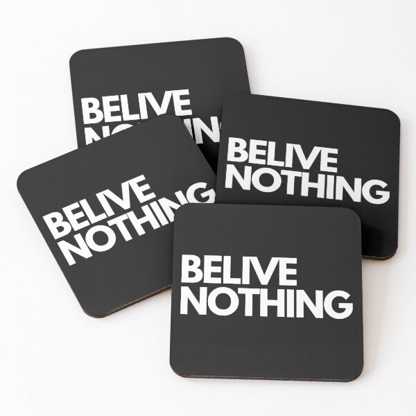 Item preview, BELIVE NOTHING | Smart Successful Stoner | We Are The Universe designed and sold by AlfaEcho.