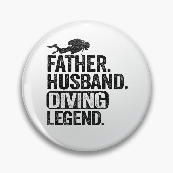 Item preview, Father Husband Diving Legend Scuba Diving Dad Gift designed and sold by Stronzi.