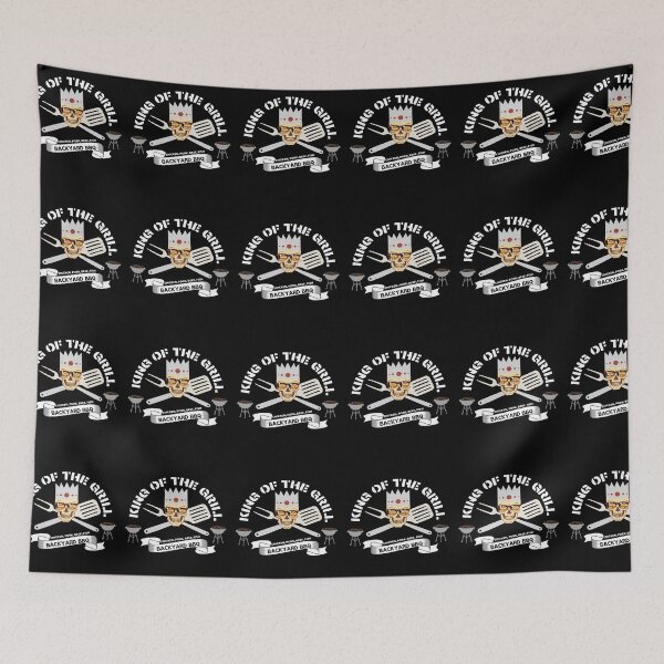 Item preview, King Of The Grill. Backyard BBQ Cookout designed and sold by Damitparasayo.