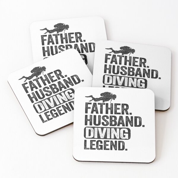 Item preview, Father Husband Diving Legend Scuba Diving Dad Gift designed and sold by Stronzi.