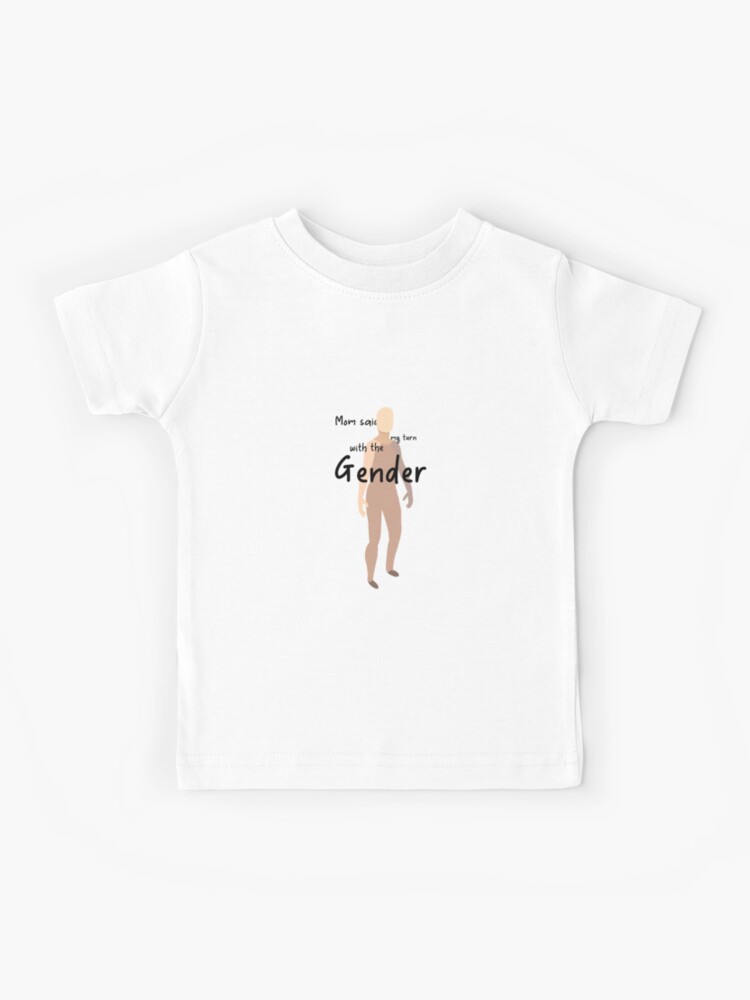 Iam nor just a transparent Girl Kids T-Shirt by MatiKids Classic - Pixels