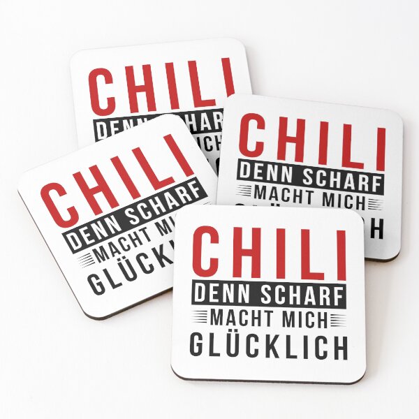 Item preview, Chili The Spicy Makes Me Happy White designed and sold by Tobias Langner.